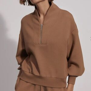 Varley DoubleSoft Davidson Sweat Golden Bronze